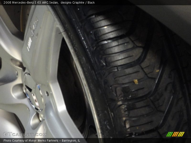 designo Graphite / Black 2008 Mercedes-Benz S 63 AMG Sedan
