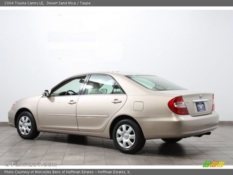 Desert Sand Mica / Taupe 2004 Toyota Camry LE