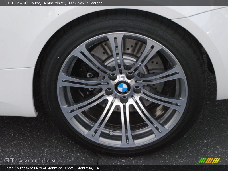 Alpine White / Black Novillo Leather 2011 BMW M3 Coupe