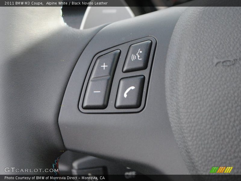 Alpine White / Black Novillo Leather 2011 BMW M3 Coupe