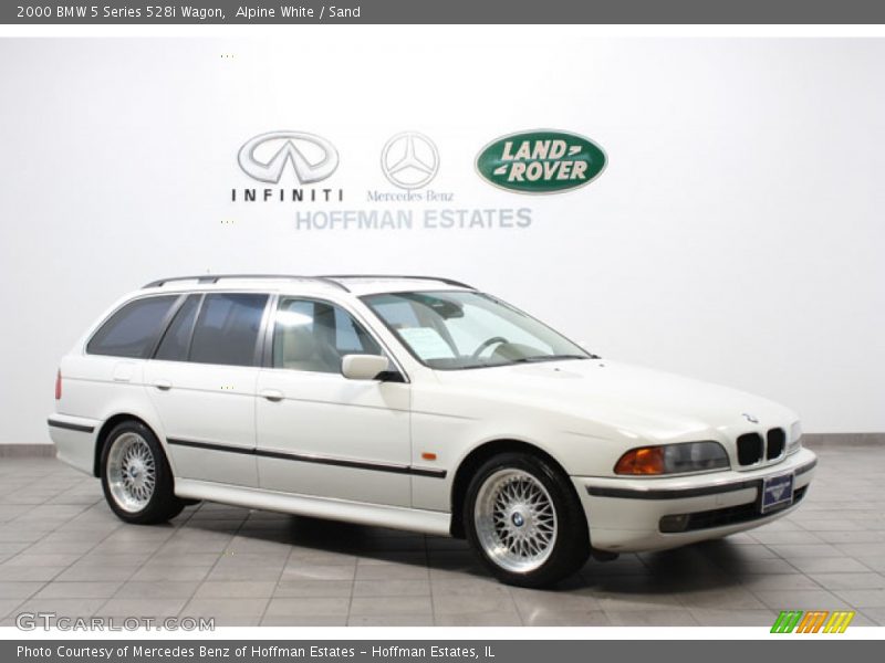 Alpine White / Sand 2000 BMW 5 Series 528i Wagon