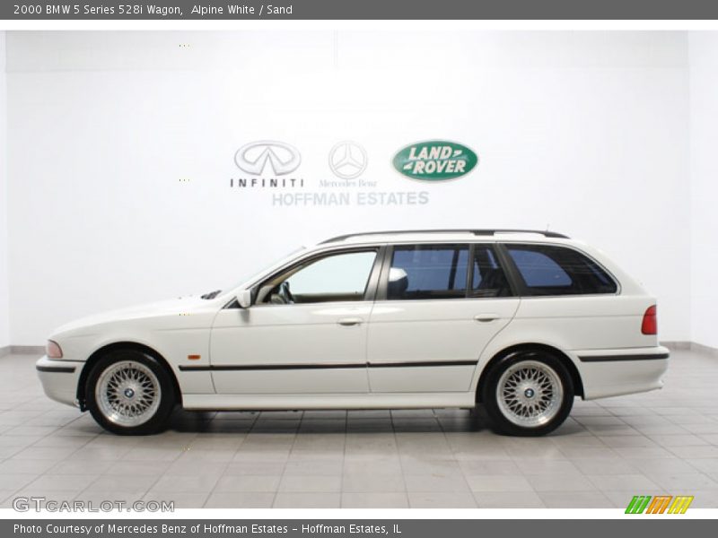 Alpine White / Sand 2000 BMW 5 Series 528i Wagon