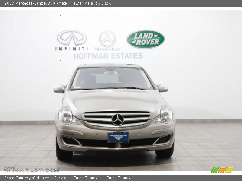 Pewter Metallic / Black 2007 Mercedes-Benz R 350 4Matic