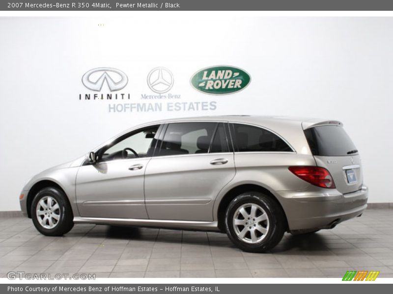 Pewter Metallic / Black 2007 Mercedes-Benz R 350 4Matic