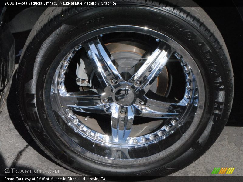 Nautical Blue Metallic / Graphite 2008 Toyota Sequoia Limited