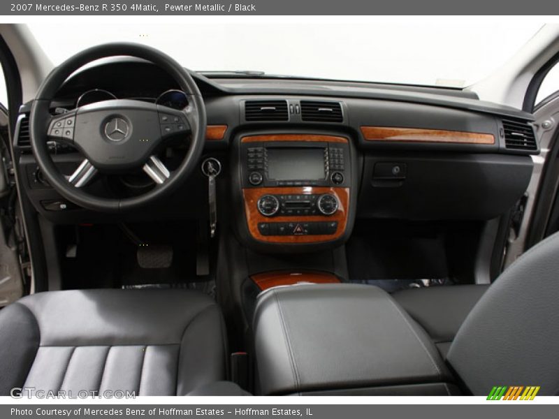 Pewter Metallic / Black 2007 Mercedes-Benz R 350 4Matic