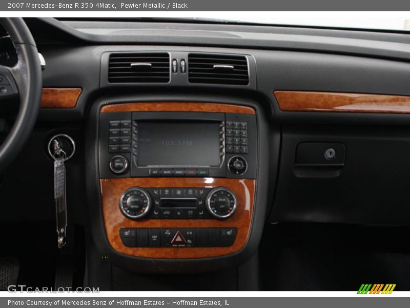 Pewter Metallic / Black 2007 Mercedes-Benz R 350 4Matic