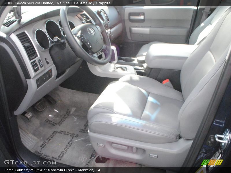 Nautical Blue Metallic / Graphite 2008 Toyota Sequoia Limited