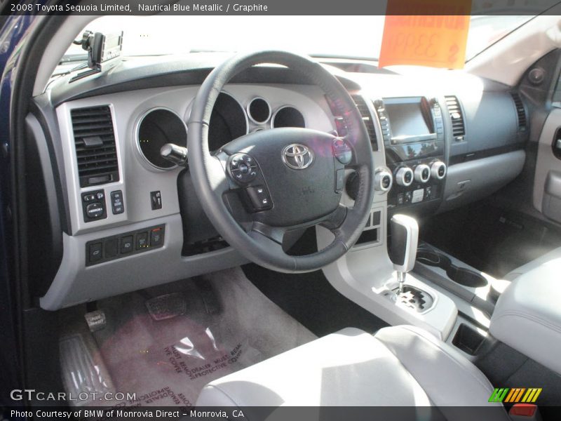Nautical Blue Metallic / Graphite 2008 Toyota Sequoia Limited