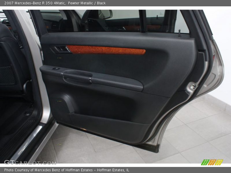 Pewter Metallic / Black 2007 Mercedes-Benz R 350 4Matic