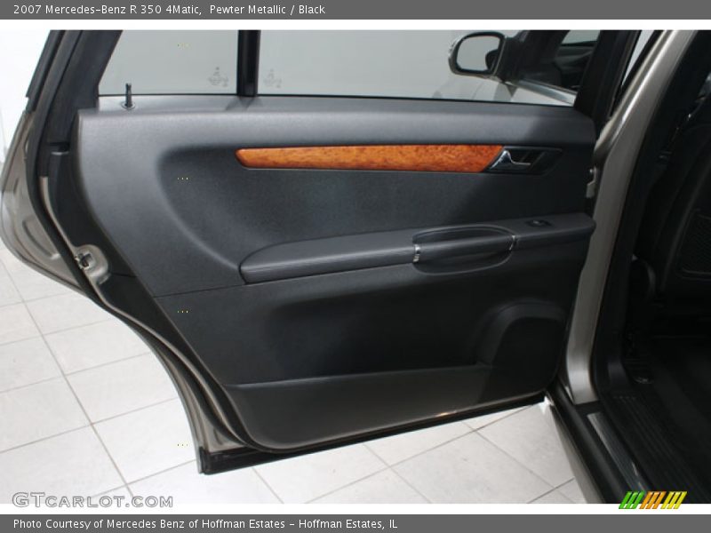 Pewter Metallic / Black 2007 Mercedes-Benz R 350 4Matic