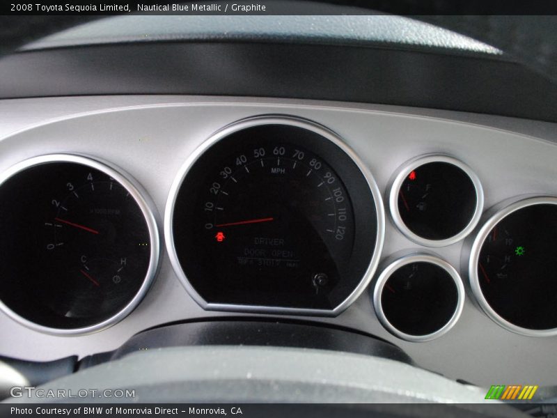 Nautical Blue Metallic / Graphite 2008 Toyota Sequoia Limited