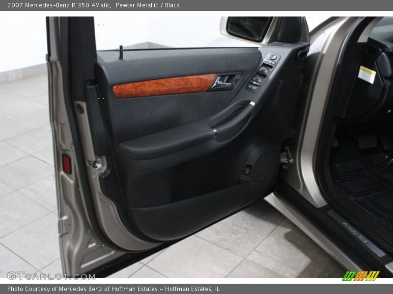 Pewter Metallic / Black 2007 Mercedes-Benz R 350 4Matic