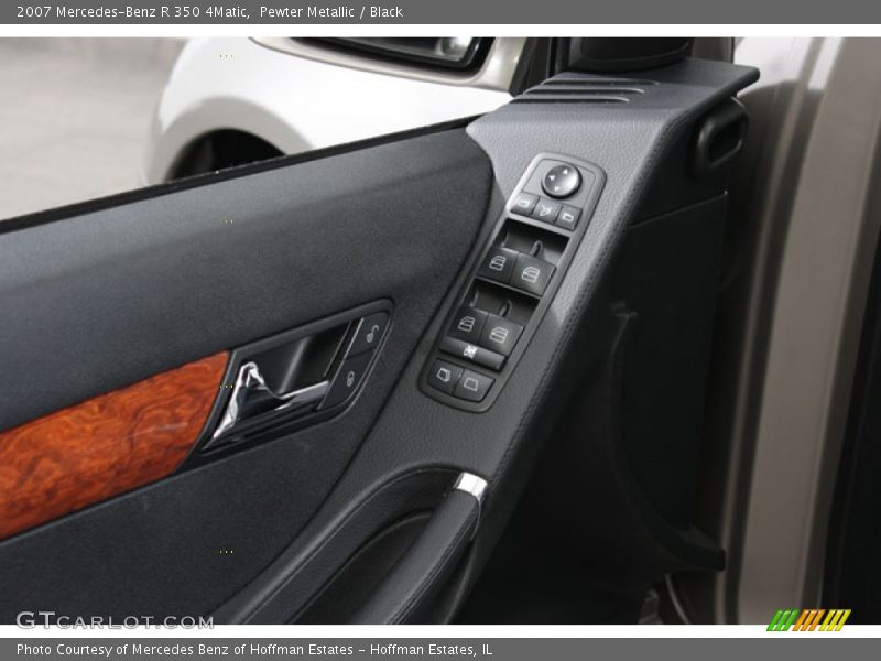 Pewter Metallic / Black 2007 Mercedes-Benz R 350 4Matic