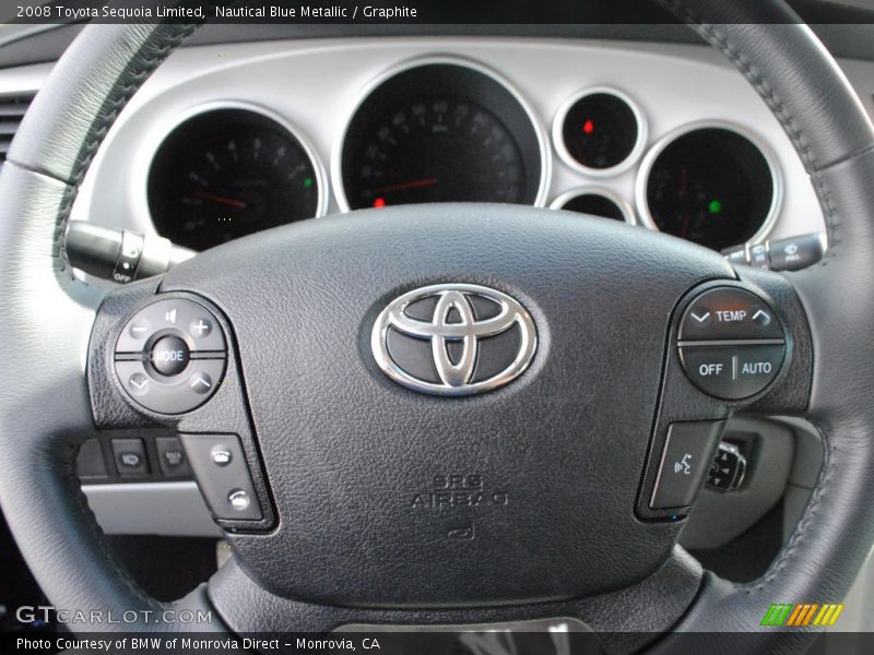 Nautical Blue Metallic / Graphite 2008 Toyota Sequoia Limited