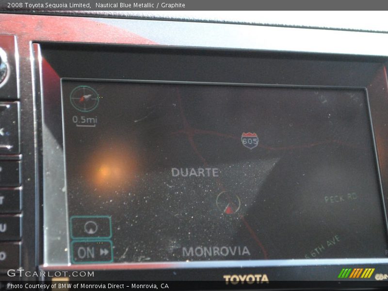 Nautical Blue Metallic / Graphite 2008 Toyota Sequoia Limited