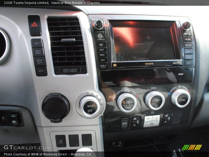 Nautical Blue Metallic / Graphite 2008 Toyota Sequoia Limited