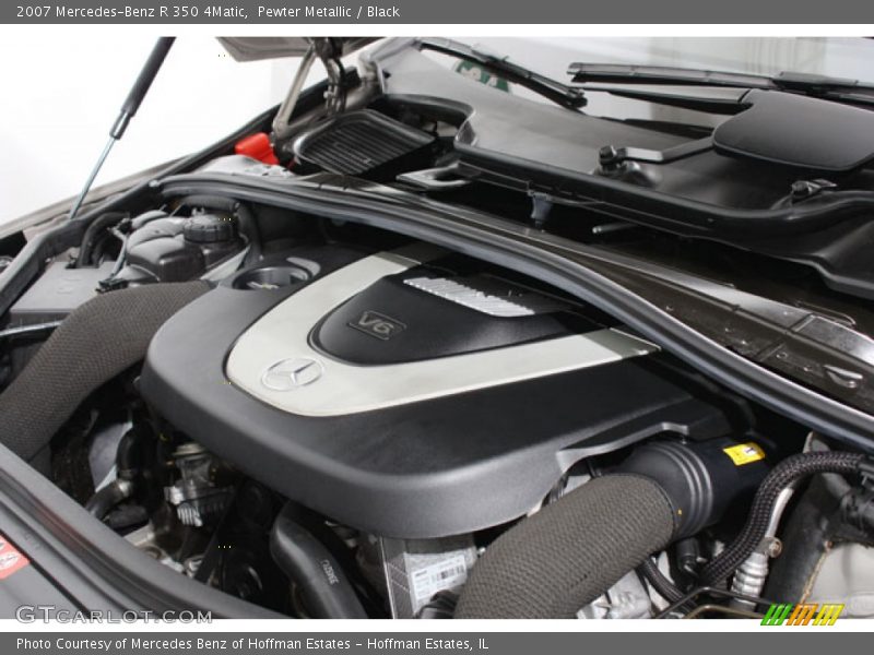 Pewter Metallic / Black 2007 Mercedes-Benz R 350 4Matic