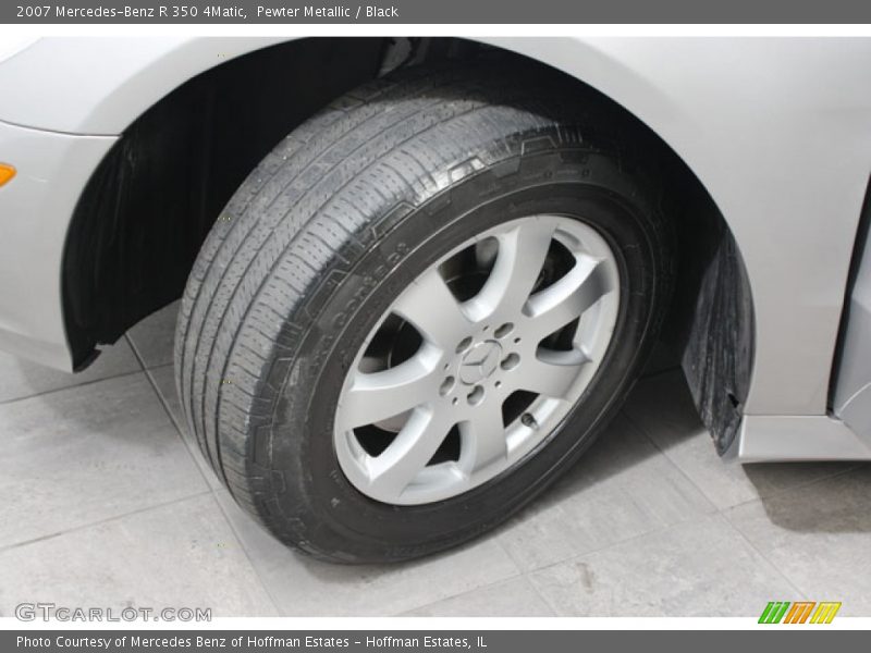 Pewter Metallic / Black 2007 Mercedes-Benz R 350 4Matic