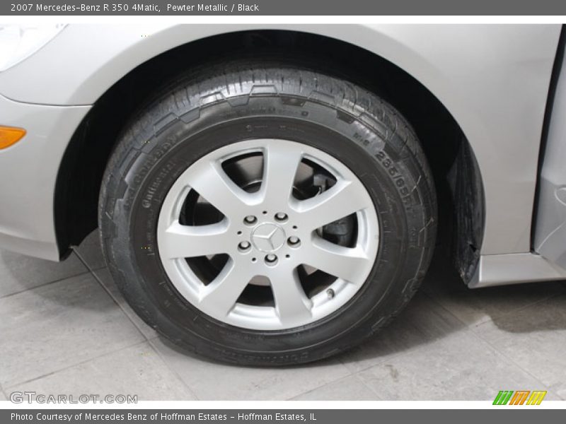 Pewter Metallic / Black 2007 Mercedes-Benz R 350 4Matic