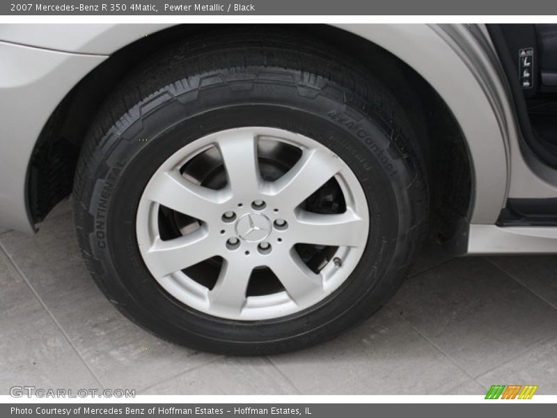 Pewter Metallic / Black 2007 Mercedes-Benz R 350 4Matic