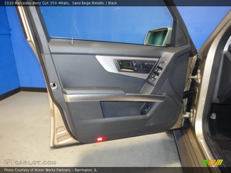 Sand Beige Metallic / Black 2010 Mercedes-Benz GLK 350 4Matic