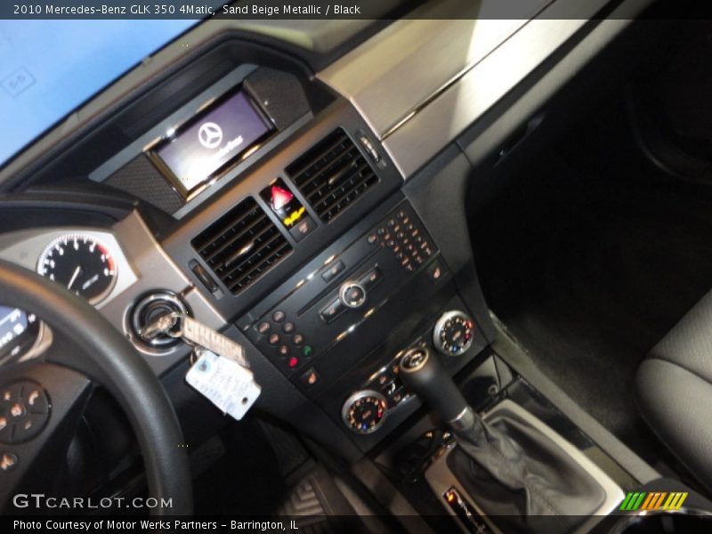 Sand Beige Metallic / Black 2010 Mercedes-Benz GLK 350 4Matic