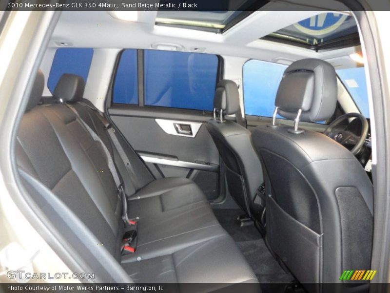 Sand Beige Metallic / Black 2010 Mercedes-Benz GLK 350 4Matic