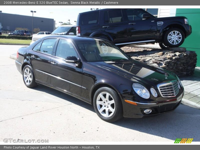 Sienna Black Metallic / Cashmere 2008 Mercedes-Benz E 320 BlueTEC Sedan