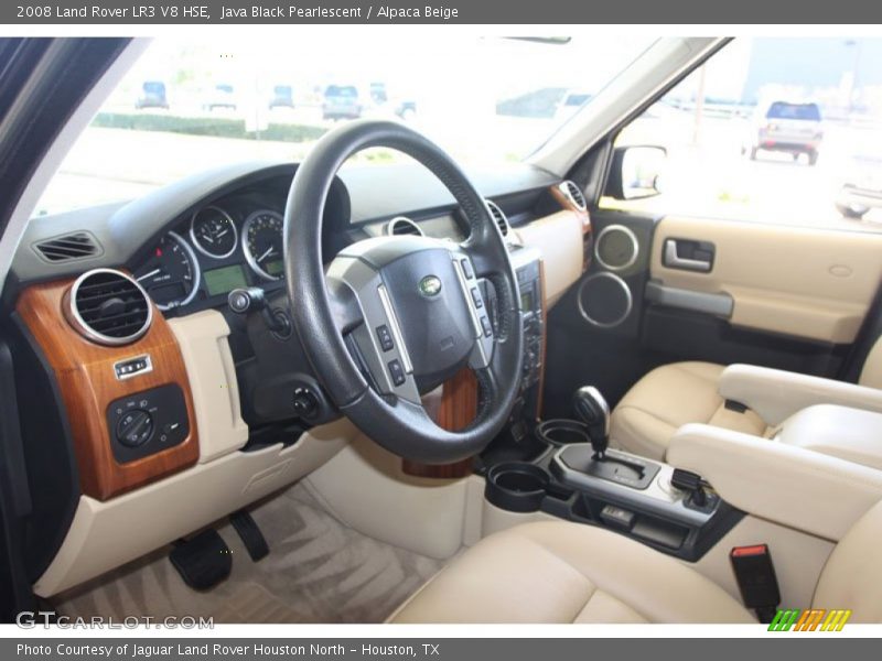  2008 LR3 V8 HSE Alpaca Beige Interior