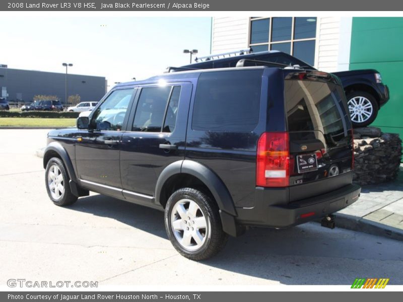 Java Black Pearlescent / Alpaca Beige 2008 Land Rover LR3 V8 HSE