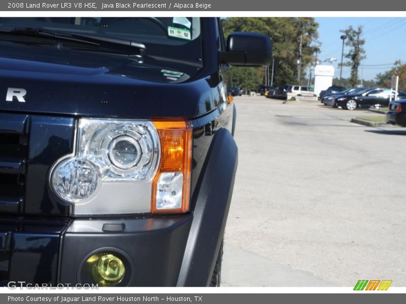 Java Black Pearlescent / Alpaca Beige 2008 Land Rover LR3 V8 HSE