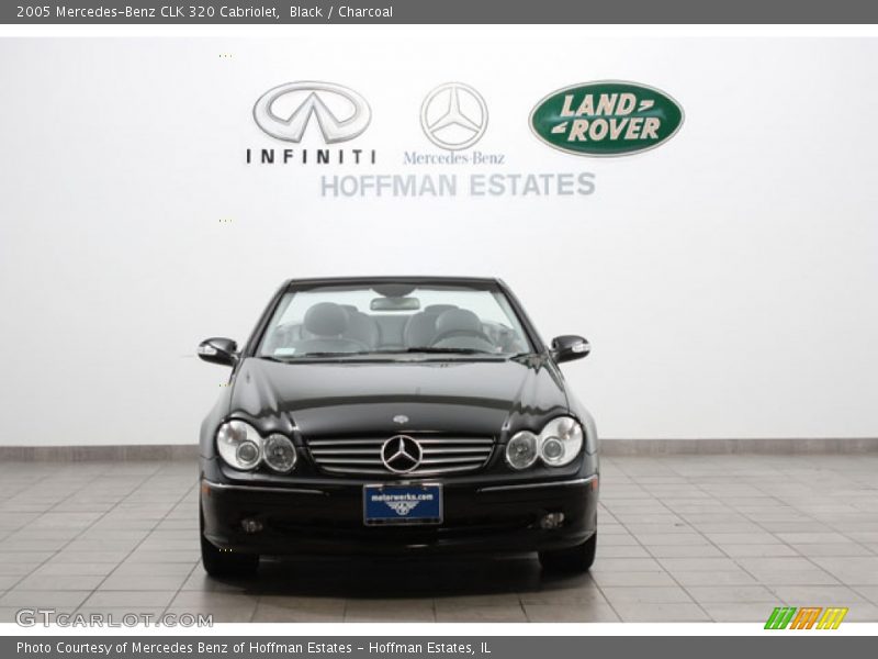Black / Charcoal 2005 Mercedes-Benz CLK 320 Cabriolet
