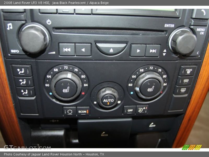 Controls of 2008 LR3 V8 HSE