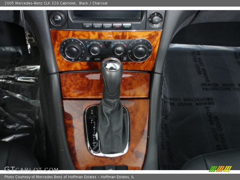 Black / Charcoal 2005 Mercedes-Benz CLK 320 Cabriolet