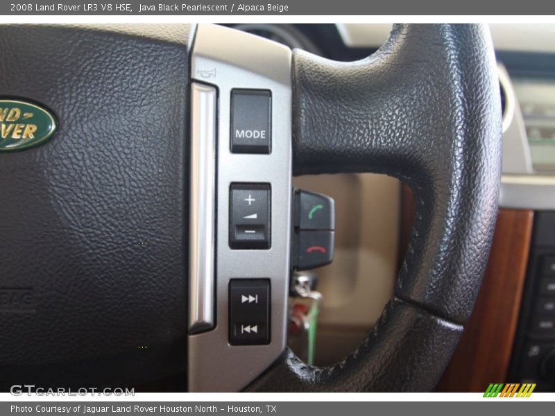 Steering Wheel Controls - 2008 Land Rover LR3 V8 HSE