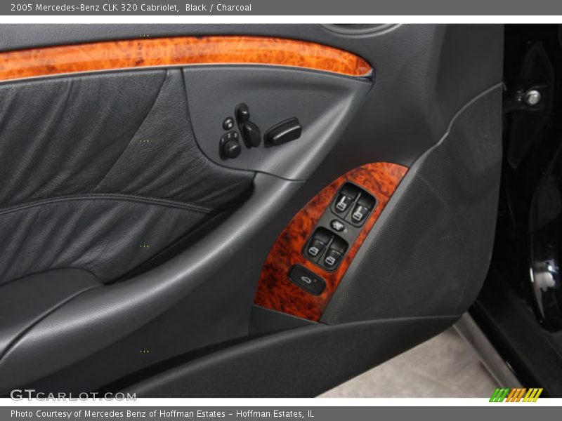 Black / Charcoal 2005 Mercedes-Benz CLK 320 Cabriolet
