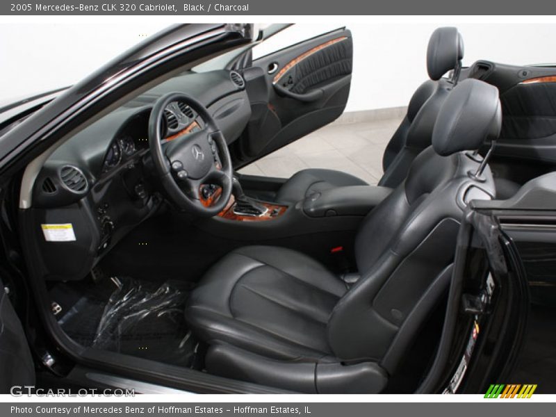 Black / Charcoal 2005 Mercedes-Benz CLK 320 Cabriolet