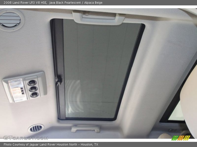 Java Black Pearlescent / Alpaca Beige 2008 Land Rover LR3 V8 HSE