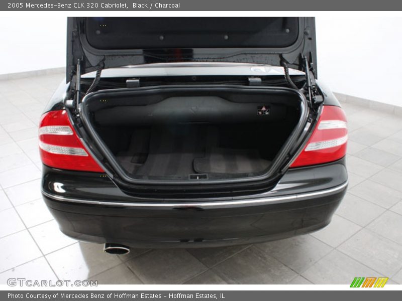 Black / Charcoal 2005 Mercedes-Benz CLK 320 Cabriolet