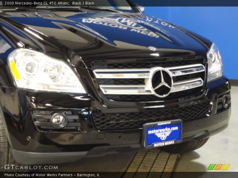 Black / Black 2009 Mercedes-Benz GL 450 4Matic