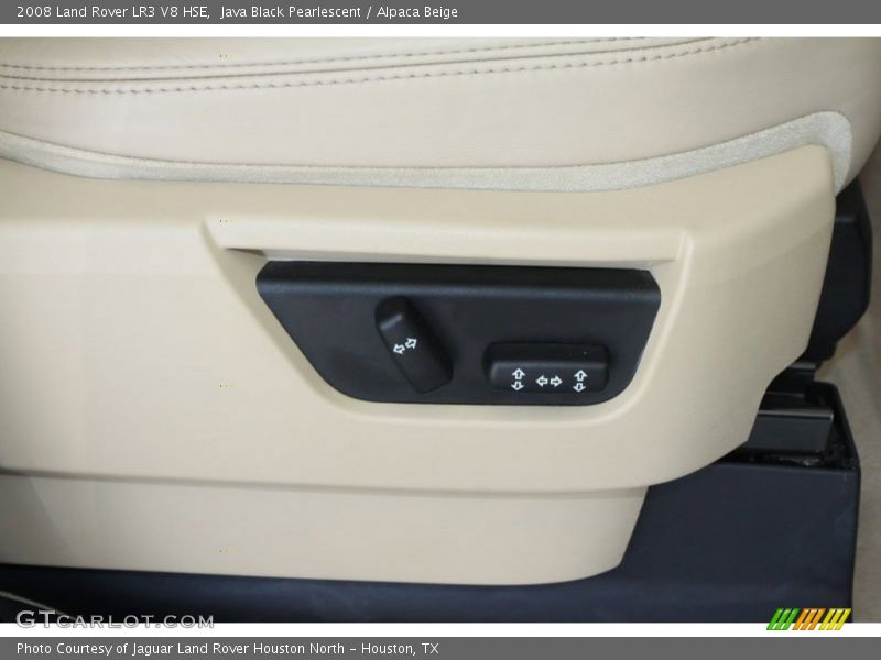 Java Black Pearlescent / Alpaca Beige 2008 Land Rover LR3 V8 HSE
