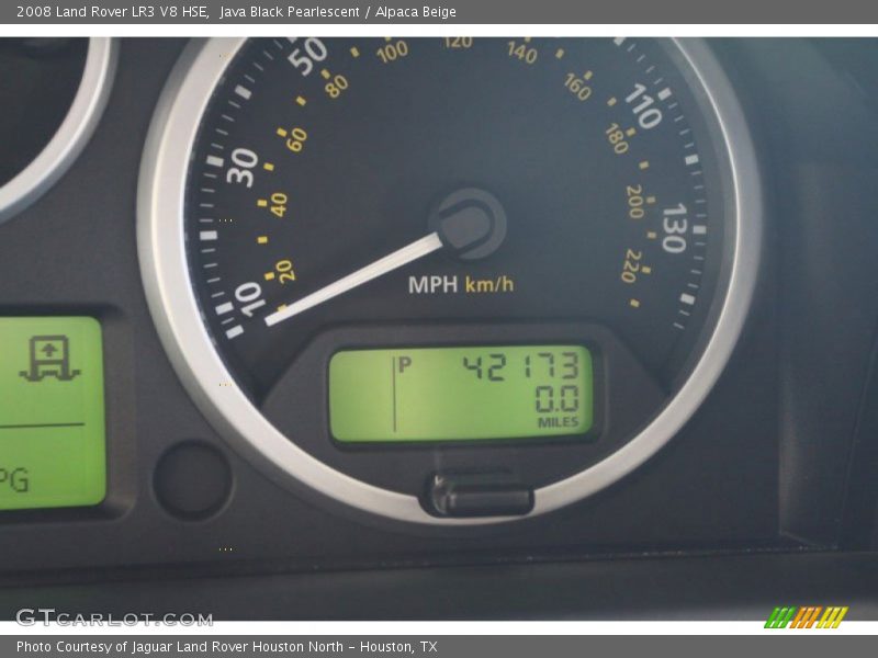 Java Black Pearlescent / Alpaca Beige 2008 Land Rover LR3 V8 HSE