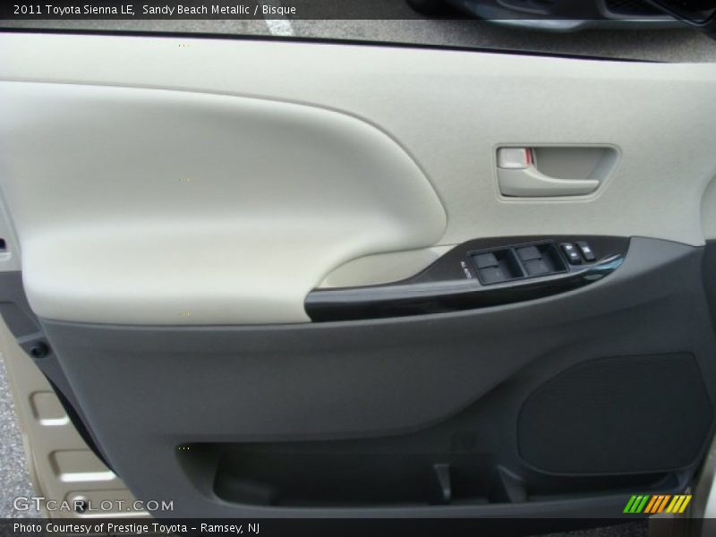 Sandy Beach Metallic / Bisque 2011 Toyota Sienna LE