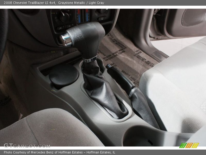 Graystone Metallic / Light Gray 2008 Chevrolet TrailBlazer LS 4x4