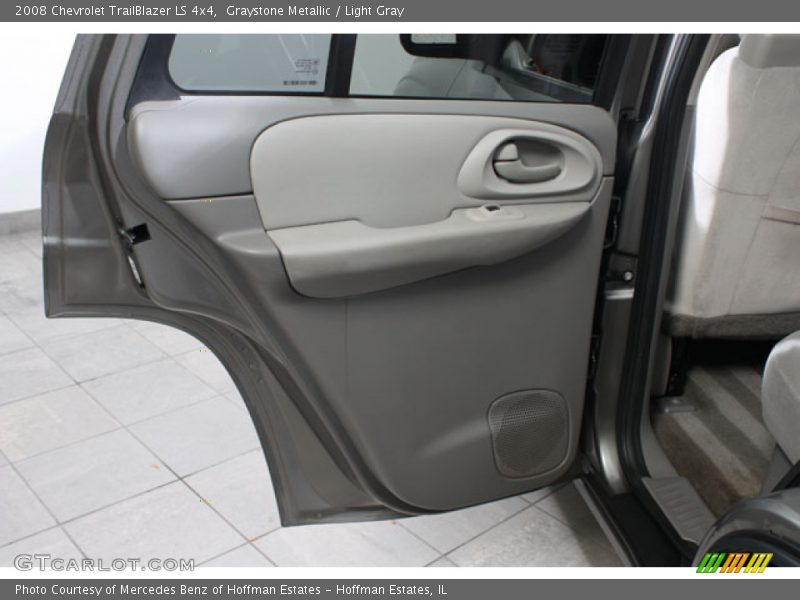 Graystone Metallic / Light Gray 2008 Chevrolet TrailBlazer LS 4x4