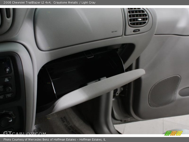 Graystone Metallic / Light Gray 2008 Chevrolet TrailBlazer LS 4x4