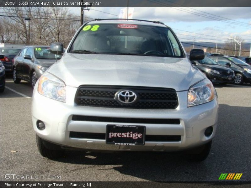 Classic Silver Metallic / Ash 2008 Toyota RAV4 4WD