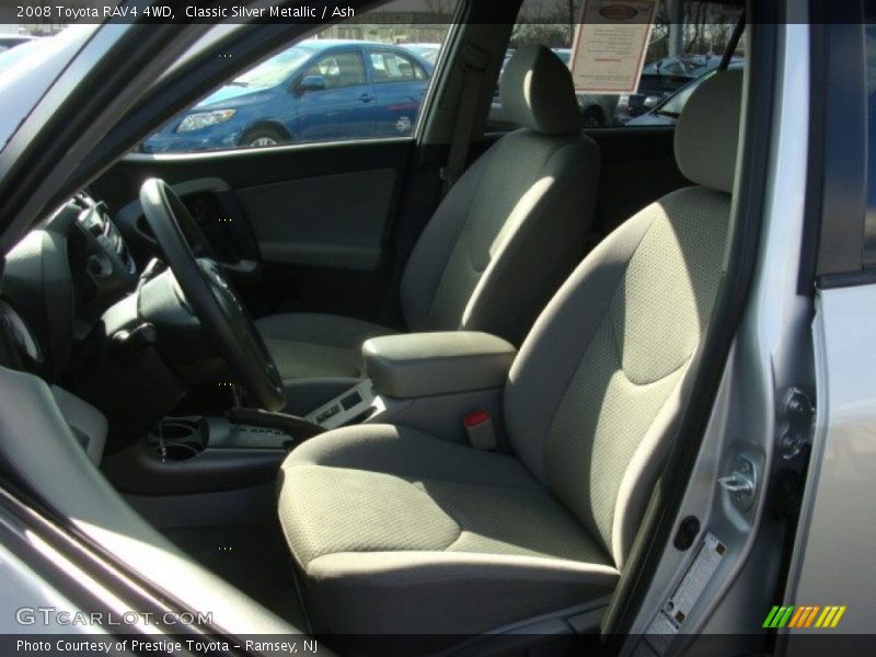 Classic Silver Metallic / Ash 2008 Toyota RAV4 4WD