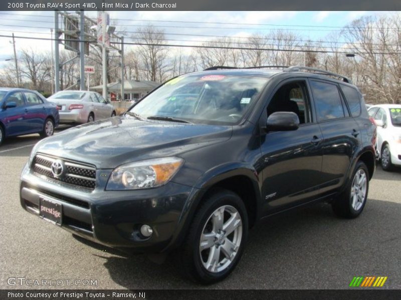 Flint Mica / Dark Charcoal 2008 Toyota RAV4 Sport 4WD